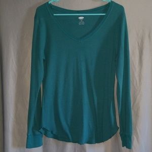 Old Navy V-Neck Thermal Shirt